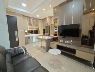 Lake View Cantik 2BR Citralake Suites Interior Rapi  Cozy