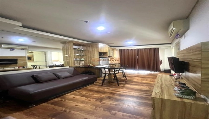 Madison Park Interior Rustic, Disewa 2BR Apartemen Madison Park Tanjung Duren 2 1