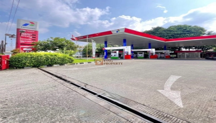 Jakarta Selatan Pinggir Jalan Utama, Dijual Tanah Berikut SPBU Aktif Lebak Bulus 1.700 1 1