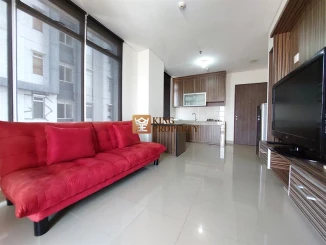 Interior Homey 2BR 435m2 Apartemen Sunter Icon View Golf Course