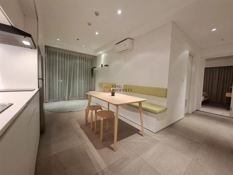 Jakarta Barat Stylish & Spacious 2BR Jadi 1BR Scandinavian dengan Interior Elegan di Gallery West Residences  10 10