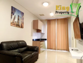 Best Deal 2 Bedroom Madison Park Podomoro City Semi Furnish Minimalis Rapi Homey Nyaman Central park Tanjung Duren