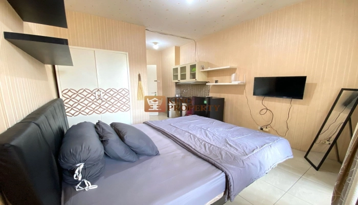 Green Bay Pluit Dekat Mall Studio 21m2 Furnished Lantai Rendah Green Bay Pluit 1 1000180690