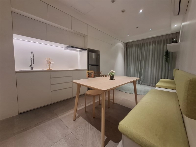 Jakarta Barat Disewakan 1BR AKR Gallery West – Scandinavian Minimalist, Unit Luas Convert 2BR Hook    11 11