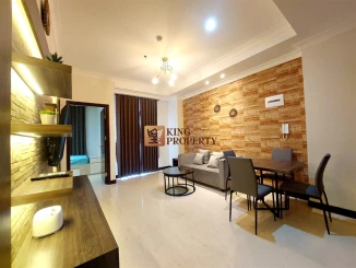 Interior Elegant 2BR Apartemen Permata Hijau Suite 60m2 JAKSEL