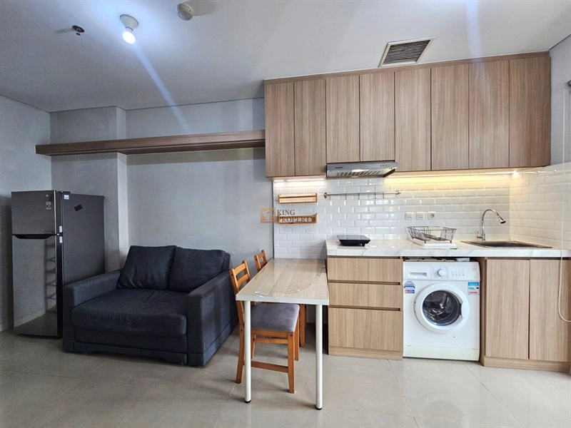 Madison Park Interior Modern, Disewa 2BR Apartemen Madison Park Tanjung Duren 13 12