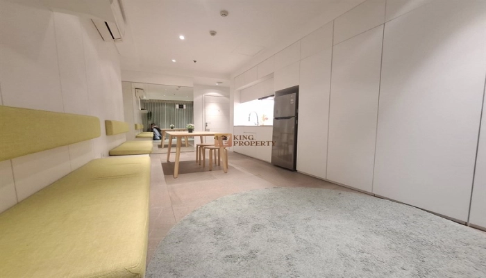 Jakarta Barat Stylish & Spacious 2BR Jadi 1BR Scandinavian dengan Interior Elegan di Gallery West Residences  13 13