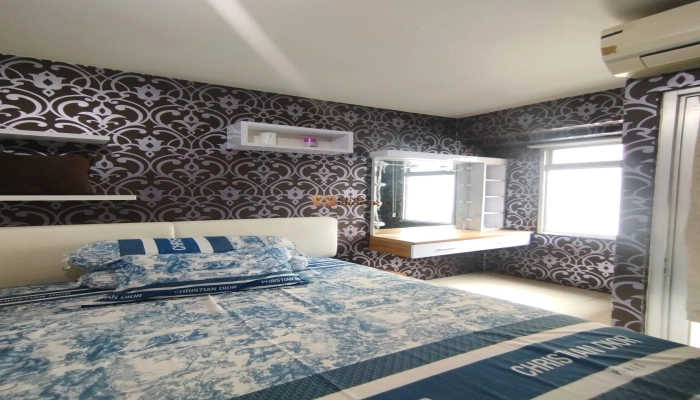 Green Bay Pluit Studio Cozy 21m² Full Furnished, View Pool Strategis Green Bay Pluit 3 1752636537224