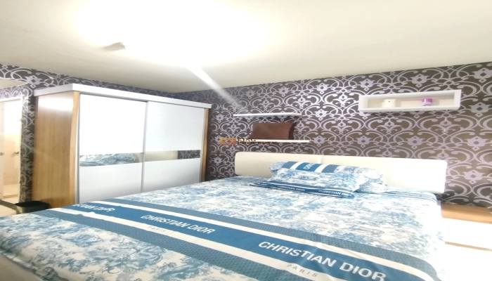 Green Bay Pluit Studio Cozy 21m² Full Furnished, View Pool Strategis Green Bay Pluit 6 1752636537885