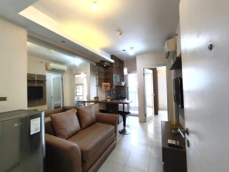 Auto Betah 2Br 38M Interior Homey Full Furnished Seberang Baywalk Mall Green Bay Pluit Greenbay
