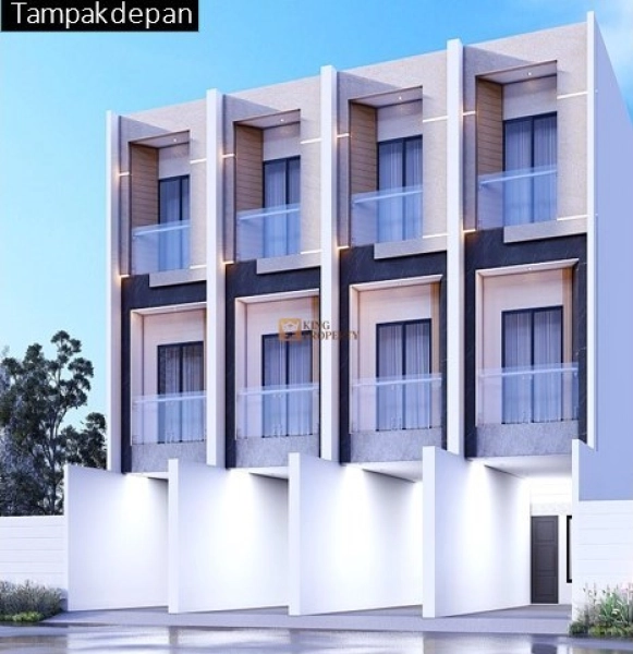 Jakarta Barat Hanya 4 Unit, Rumah 3 Lantai Tanjung Duren Barat, Harga Termurah SHM 2 2
