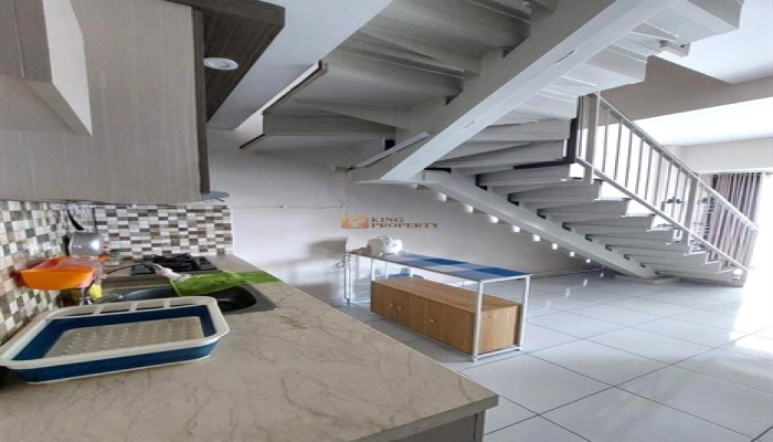 Bodetabek Dekat Mall AEON BSD, Apartemen Casa De Parco BSD City 2 Lantai Furnish 3 2