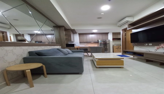 Taman Anggrek Residence Dijual 1BR Furnished Taman Anggrek Residences – Modern Minimalist Interior, High Demand Area, Akses Langsung Central Park & Taman Anggrek Mall, Pool View   3 2