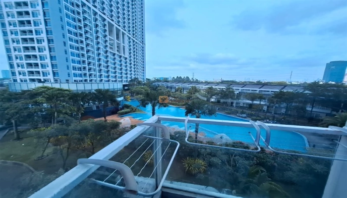Jakarta Barat Dekat Puri Indah Mall & Lippo Mall Puri, Disewakan Studio Apartemen Puri Mansion – Bersih, Rapi & Nyaman, Pool View 20 20