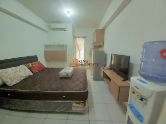 Studio Lantai Rendah Tower Depan Furnish Minimalis View Kota Greenbay