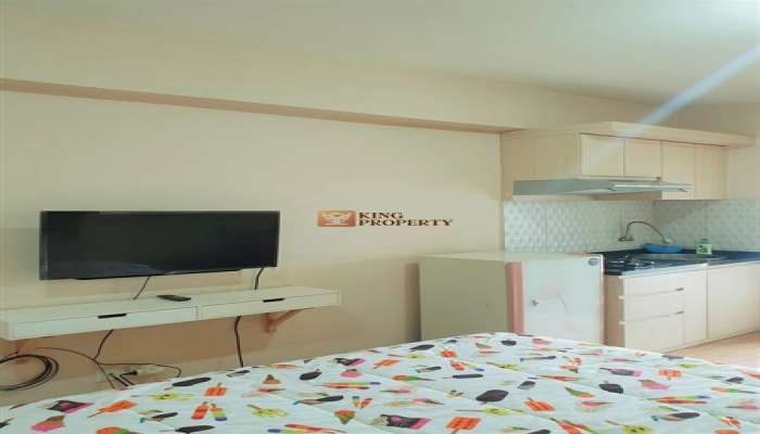 Green Bay Pluit Full Furnished Studio 21m² Cozy Tower Depan View Kota Rekomen, Green Bay Pluit 5 20221026_144821