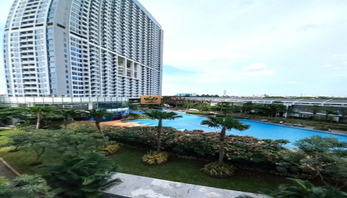 Jakarta Barat Dekat Puri Indah Mall & Lippo Mall Puri, Disewakan Studio Apartemen Puri Mansion – Bersih, Rapi & Nyaman, Pool View 23 20230303_155116