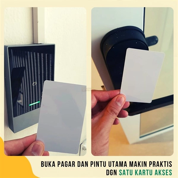 Jakarta Barat Dijual Rumah Kost 4 Lantai Tanjung Duren Raya Modern Contemporary Fasad Art Deco 19 20_pagar_dan_pintu_utama_sudah_menggunakan_access_card