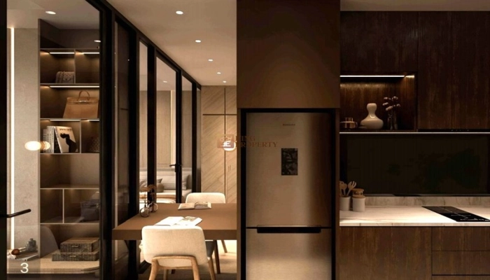 Bodetabek Modern Luxury Scandinavian 1BR The Smith – 3 Menit ke BINUS & Mall Alam Sutera  4 4