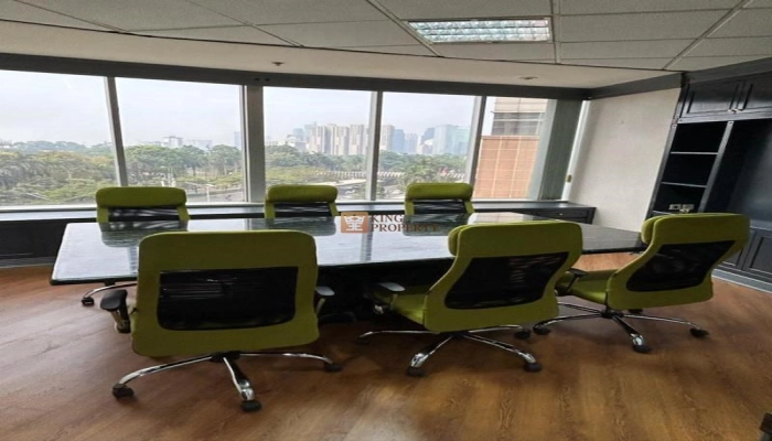 Jakarta Selatan  Disewakan Office Space Menara Sudirman SCBD Semi Furnish, Dekat Pacific Place & MRT 7 7