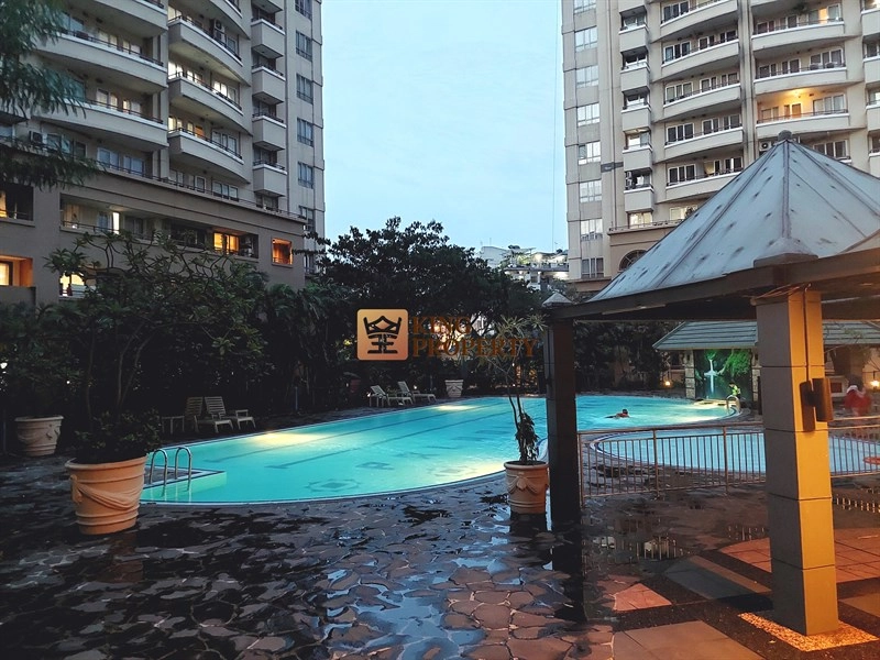Jakarta Utara Furnished Lengkap! 3BR 128m2 Apartemen Paladian Park Kelapa Gading <br> 10 a