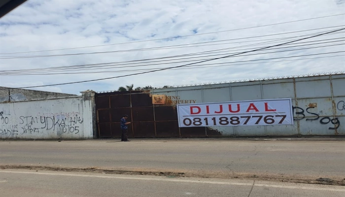 Bodetabek Lokasi Jalan Utama, Tanah Kavling Exclusive Teluk Naga 2.738m2  1 cover