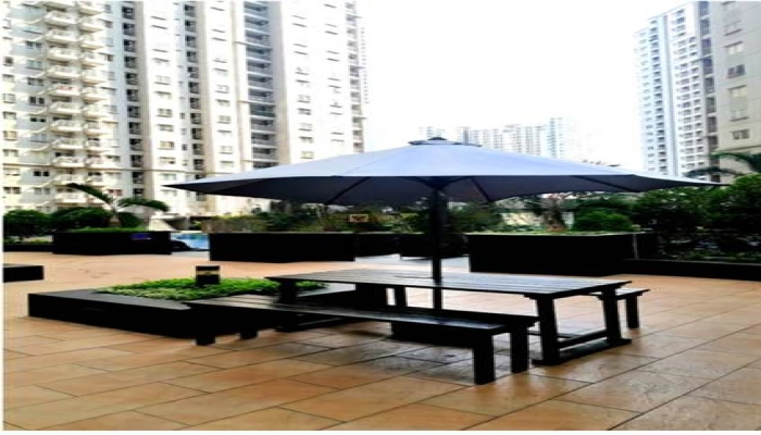 Royal Mediterania Studio Royal Mediterania Garden dengan Smart Space Concept Pool View Cantik Dekat Central Park & BINUS 29 fgshxgsggs
