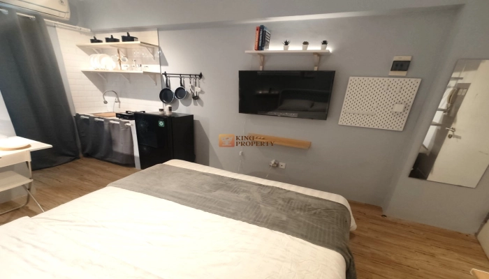 Green Bay Pluit Aesthetic Banget! Studio 21m2 Full Furnished, Akses Langsung Mall Green Bay Pluit Greenbay 10 img_20230509_144250