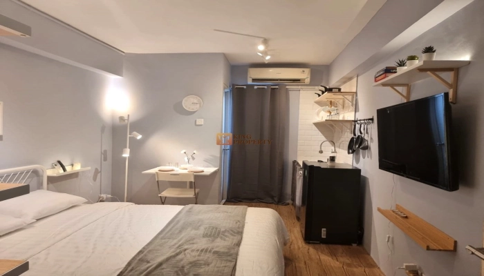 Green Bay Pluit Aesthetic Banget! Studio 21m2 Full Furnished, Akses Langsung Mall Green Bay Pluit Greenbay 12 img_20230509_wa0009