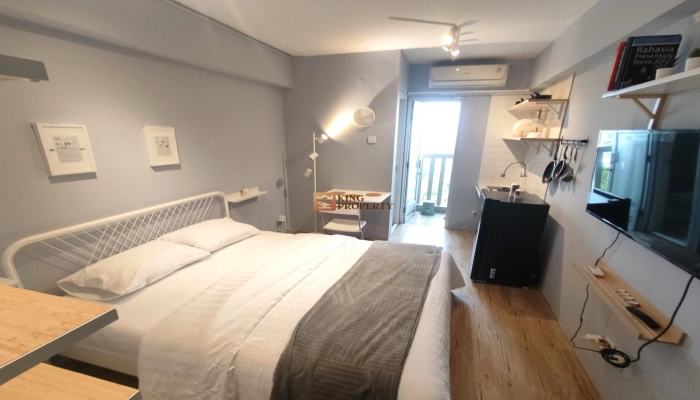Green Bay Pluit Aesthetic Banget! Studio 21m2 Full Furnished, Akses Langsung Mall Green Bay Pluit Greenbay 11 img_20230519_161543