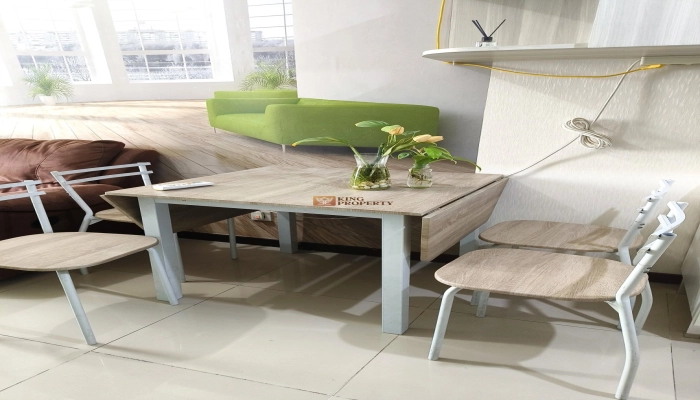 Green Bay Pluit Langka! 1Br 42M2 Full Furnished Interior Kondominium View City Light Terbaik Green Bay Pluit Greenbay 2 img_20250524_144928