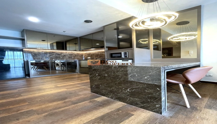 Green Bay Pluit Interior Furnished Aesthetic 1BR 44m2 View Kota Green Bay Pluit 7 img_3822