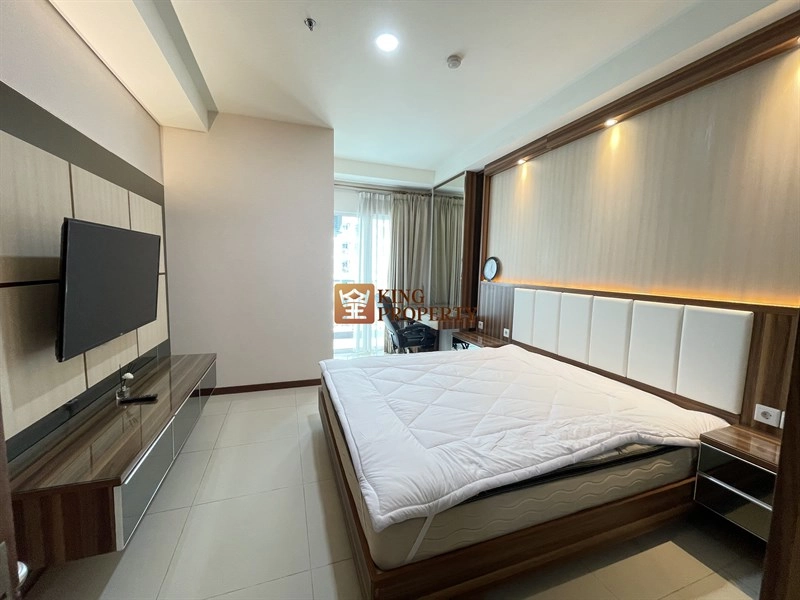 Green Bay Pluit Interior Lux Recommend Good Item 2kamar Condo Full Furnish Garden View 9 img_8383