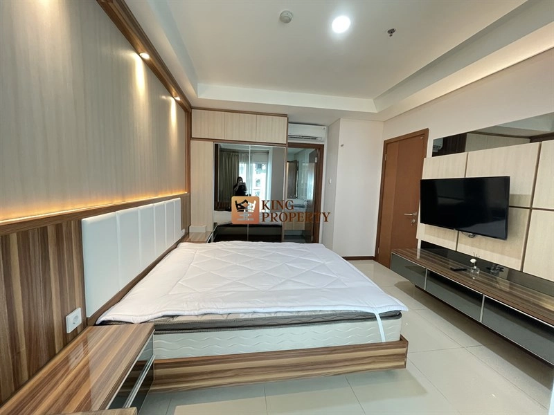 Green Bay Pluit Interior Lux Recommend Good Item 2kamar Condo Full Furnish Garden View 13 img_8388
