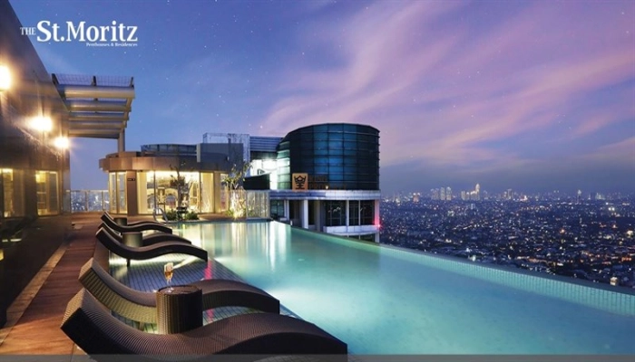 Jakarta Barat Luxury, Dijual 4BR St. Moritz Kembangan Akses Mall & Tol Super Cepat 16 infinity_pool