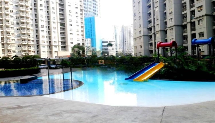 Royal Mediterania Studio Royal Mediterania Garden dengan Smart Space Concept Pool View Cantik Dekat Central Park & BINUS 33 pool