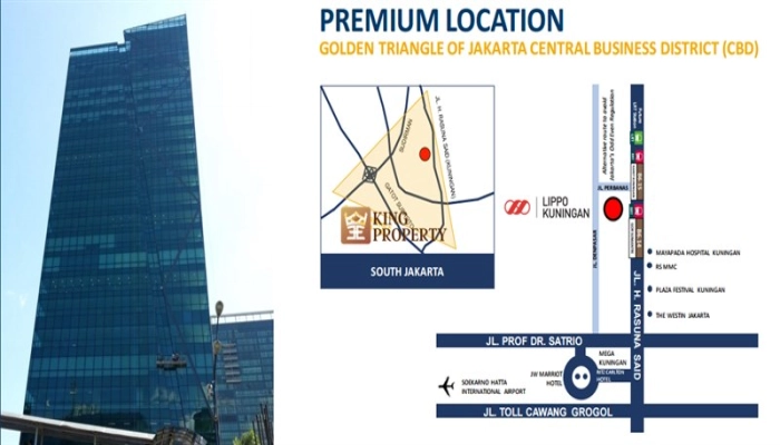 Jakarta Selatan Good Location, Disewa Office Space Lippo Kuningan Bare 172m2 2 screenshot_2024_04_19_115843