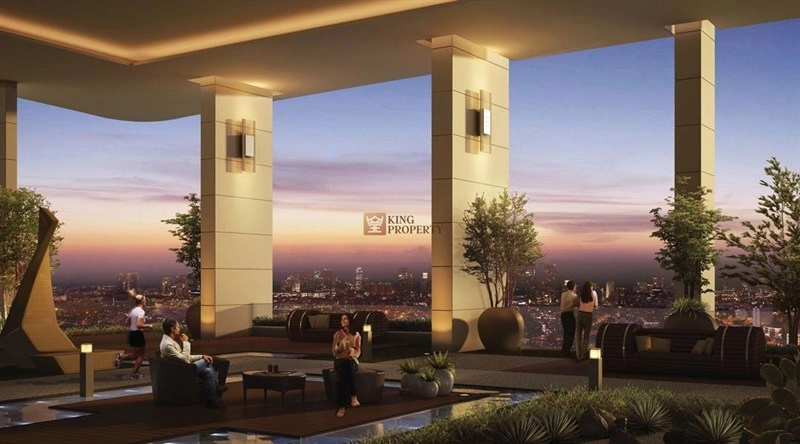 Jakarta Barat Lux & Mewah, 4BR St. Moritz Kembangan Selangkah ke Lippo Mall Puri<br> 18 sky_garden
