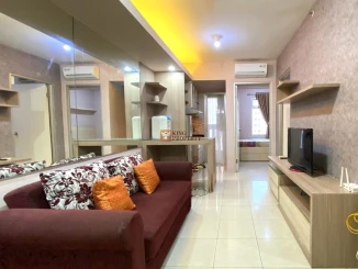 Dekat Mall 2BR 43m Full Furnished Rapih View Pool Favorit Green Bay Pluit Greenbay