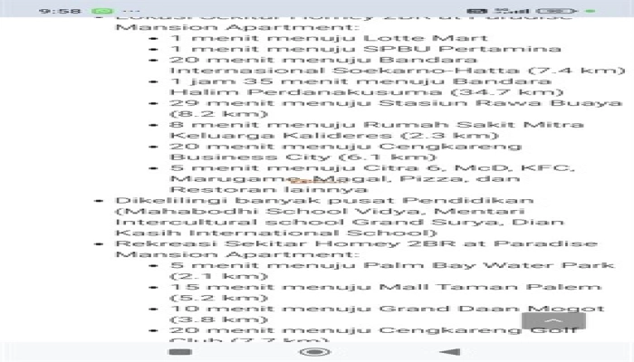 Jakarta Barat  BEST DEAL! 2BR Paradise Mansion Unit Fresh Baru, Dekat Mall Puri Indah, RSPI & Akses Tol JORR<br> 27 whatsapp_image_2025_12_10_at_09_58_46