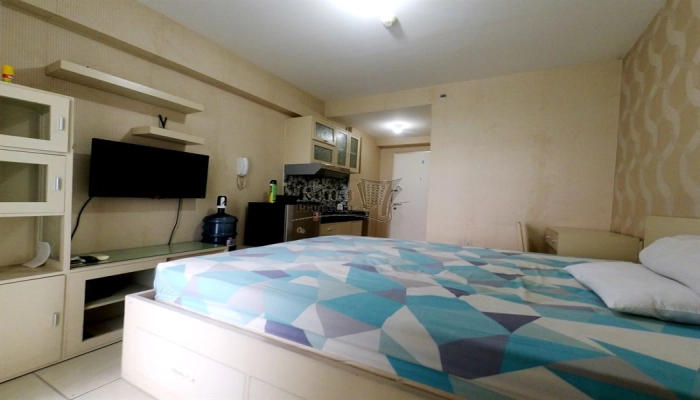 Green Bay Pluit Rapi, Minimalis, & Best View City Light! Studio Furnished Tower Favorit Green Bay Pluit Greenbay 4 ydxj0374